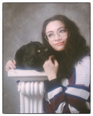 Jodelle Ferland Instagram - I’m not even trying to hide the crazy cat lady anymore
📸 by @jeremy_ferland_photography