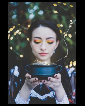 Jodelle Ferland Instagram - something wicked this way comes 💀🍂✨

📷 photo by @jeremy_ferland_photography
dress by @_eyecandy 
hair & makeup by me 
.
.
.
#happyhalloween #halloween #spooky #nikonphotography #vancouverphotographer