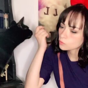 Jodelle Ferland Instagram - I’ve wanted to be Kiki since I first watched Kiki’s Delivery Service over a decade ago. Took me a while but here I am with my black cat named jiji, cosplaying one of my favourite characters! (Jiji was not in the mood for photos but I did get one tiktok out of him😂)
Thanks @genevievebue for being my tombo❤️
Swipe to the end for a close up of the beautiful @ttd_eye lenses✨they have such a pretty design, I love them! if you wanna get yourself some lenses you can use my discount code “jodellemicah” (:
.
I’ll post more Kiki on @jodellecosplays💕
.
.
#kikisdeliveryservice #kikicosplay #jiji #jijicat #blackcatsofinstagram #studioghibli #ghibli #ghiblicosplay #cosplay #cosplaygirl #cosplayersofinstagram #animecosplay #ttdeye