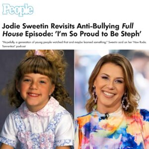 Jodie Sweetin Instagram - I’m very proud of this episode. Steph is a badass. I love that she is who she is, and she’ll fight for people. That was admirable and I’m just so glad that, you know, hopefully, a generation of young people watched that and maybe learned something.

Listen to the full episode of the @howrudepodcast ❤️