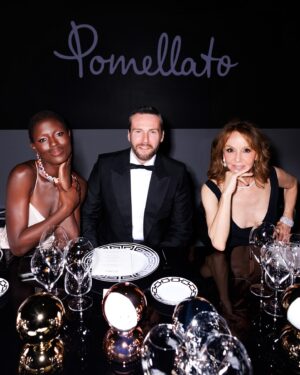 Jodie Turner-Smith Instagram - had the most incredible time in milano watching the unveiling of #PomellatoTheDualismOfMilan ✨💞 grazie mille @borisbarboni @madeineb @elisa_belli and the entire team @pomellato 😻 trying to come up with ways to wear it all!!!