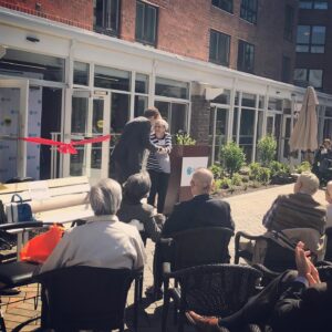 Joe Kennedy III Instagram - Together, Golda Meir House, @lifeat2life & MassHousing are lifting seniors up and allowing them to live out some of their best years without condition or caveat. Thanks for letting me join today!