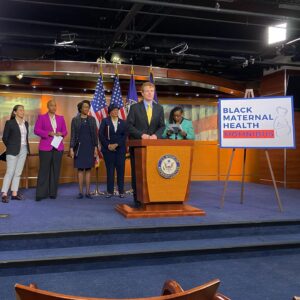 Joe Kennedy III Instagram - Centuries of historic injustice have left systemic racism woven deeply throughout our health care system. Few feel that pain more acutely and severely than Black moms. That’s why I joined @repunderwood & @repadams to introduce the Black Maternal Health #Momnibus today.