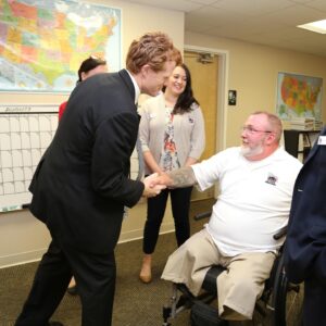Joe Kennedy III Instagram - A few years ago, I had the honor of meeting Army Staff Sergeant Michael Downing at the Homes For Our Troops headquarters in Taunton. Yesterday, I heard the heartbreaking news that SSG Downing passed away and we had lost a brave, kind soul. To his family and friends, our thoughts are with you.