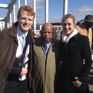 Joe Kennedy III Instagram - Inspired every year by the civil rights elders, activist legends, and voting rights organizers who come together for the Bridge Crossing Jubilee.

Being there in 2013 was one of the highlights of my time in office, gathering in #Selma and marching over the Edmund Pettus Bridge with John Lewis and my wife Lauren.