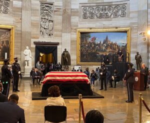 Joe Kennedy III Instagram - A legend lies here. 

John Lewis, we commit to Good Trouble in your name.
