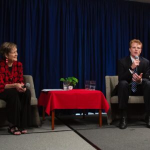 Joe Kennedy III Instagram - In almost every corner of this globe, there is a Peace Corps volunteer exporting our values and strengthening communities. Grateful to Peace Corps Director Jody Olsen and @peacecorps staff for a great conversation today as part of the Loret Miller Ruppe speaker series!