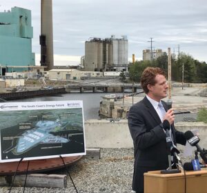Joe Kennedy III Instagram - As our country marches towards a clean energy future, our Commonwealth’s workers and businesses can be found standing on the frontlines along the South Coast. By reimagining and rebuilding Brayton Point to meet the needs of our emerging offshore wind industry, the Anbaric Renewable Energy Center will not only strengthen our local economy, it will help us confront the effects of climate change already threatening our coastal communities.