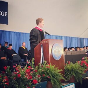 Joe Kennedy III Instagram - To the Lasell College Class of 2019 and graduates across our country, you have come of age in an era of turmoil and transition, and you haven’t backed down once. Don’t start now. Good luck to all of our fearless graduates!