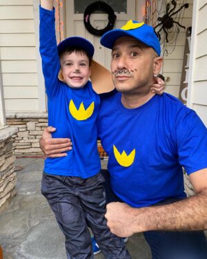 Joe Nieves Instagram - Happy Halloween from #dogman and chief. #halloween