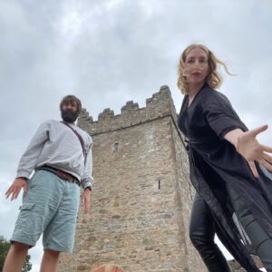 Joe Wilkinson Instagram - Me & @kathbum on our hols. Here's a couple of mousies.

#BargainHolidays tonight 10pm C4
@channel4 
@multitudemedia
 #enniskillen 
#belfast 
#georgebestshouse