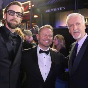 Joel David Moore Instagram - Big love and congrats to my friend and super talent Richie Baneham, and the incredible Joe Letteri and Eric Saindon for their Oscar win on Best Visual Effects for Avatar: Way Of Water. 
The world will truly never know the amount of tireless efforts and creative engagement (and the many years) it takes to build out Pandora from scratch with Jim. A well deserved 'hoooorah' and many more to come. 👏👏