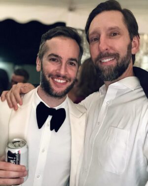 Joel David Moore Instagram - Scenes from a Philly wedding 
🇮🇱🎉🎂🎊💍

Love you and congrats @scotty_friend & @madeleineclairem !!!
