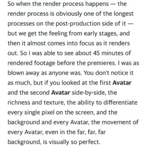 Joel David Moore Instagram - Fun interview on the nerdy tech side of the Avatar franchise. Link in bio