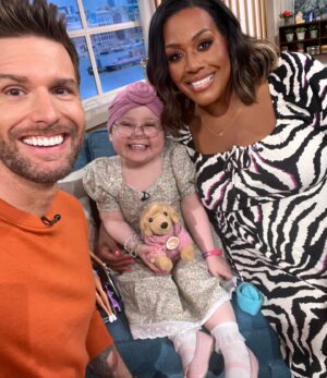 Joel Dommett Instagram - A dreamy few days hosting @thismorning with the Hammond. Especially Florrie!