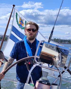 Joel Harkimo Instagram - Oon skidistä asti unelmoinut siitä että purjehdin joskus maailman ympäri. Nyt toteutan sitä haavetta täysillä. En pystyisi tähän ilman kaikkea sitä tukea mitä te ootte antanut. Kiitos just sulle siitä että sä seuraat ❤️