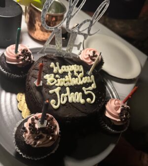 John 5 Instagram - Thank you for the best birthday and thank you for all the wonderful birthday wishes
