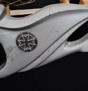 John Carpenter Instagram - Are you the ultimate VAMPIRES fan? Want a chance to channel your inner Jack Crow? Well, look no further. We got you covered. Only a few of these RARE items are known to exist, and you now have a chance to own them. 

The VAMPIRES prop lot include:

SCREEN-USED

1.) Cross - (Not the Hero "Black Cross" Of Berziers)

2.) Vampire Hunter’s Crossbow -  

3.) Vampire Hunter’s Pike (Real) - 

4.) Vampire Hunter’s Pike (Rubber) - 

5.) Vampire Hunter’s Shield - 

6.) Wooden stake - SOLD

7.) Cardinal Alba’s Dagger (Real) - 

8.) Cardinal Alba’s Dagger (Rubber) 

9.) Father Giovanni’s Aspergillum (Sprinkler) -

10.) Crossbow Arrows - 

11.) Quiver -

FROM THE PRODUCTION

12.) Vampire Hunter’s Mission Knife (Real) - 

13.) Wooden Mallet -

14.) Blood syringe tube - 

Buyer covers fees and shipping. Each prop comes with a COA signed by John Carpenter and Sandy King 

Please DM @stormkingcomics for pricing and other details

Will ONLY consider REASONABLE offers.

#johncarpenter #vampires #horror #90shorror