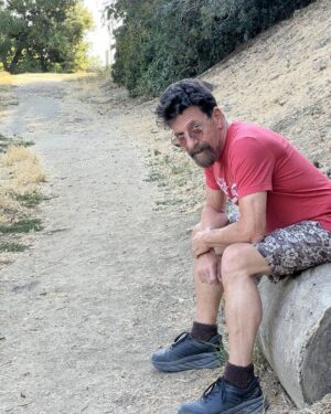 John Glover Instagram - A pause on the hike