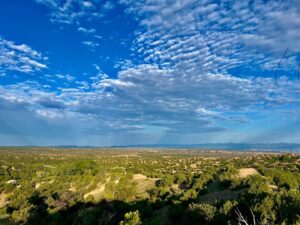 John Glover Instagram - View from the morning hike Santi Fe