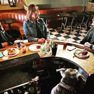 John Heilemann Instagram - T-minus 43 minutes to the double-length, double-strength season finale of @SHO_TheCircus. In the 7 years we’ve been on air, our hourlong Election Week specials (2016, 2018, 2020) have been among the very best eps that our unrivaled team of real-time political docu-assassins has produced. Tonight’s 2022 midterm incarnation is no exception, and in some ways it may be our most ambitious, audacious, amazing season-ender yet. I don’t want to spoil too much, but I will note THREE unusual elements in our S7 finale: (a) pictured 👆👆👆, a game-changing, award-worthy performance, in a roundtable set at @raysbarnyc, by the legendary hound (and 🍩 whore) @kumatheroux … accompanied by a perfectly serviceable turn by her dad @justintheroux; (b) a positive Covid test in the early innings of last week by one of our cohosts, who later rallied to make a heroic, Kirk Gibson-like return to the field (if he does say so himself 😂) in the bottom of the ninth, with Roger Angell-worthy results; and (c) arguably the greatest cold open in #TheCircus history. After the finale has aired on the East *and* West coasts, I will post the open here … but not until then (no matter how much you beg, you impatient fiends). So if you’re dying to see the open asap—and the rest of this remarkable ep, RIPTIDES—be sure to dial in @showtime at 8pm ET/PT. And, oh, btw, if you do, prepare yourself for something so unexpected and so extraordinary of late that you might wind up feeling a bit weepy: an honest, real-deal, no-bullshit sense of hope about the state and fate of American democracy. 🎪🛫🛬🚆🚘🎥📺🇺🇸