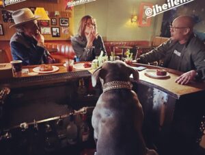 John Heilemann Instagram - T-minus 43 minutes to the double-length, double-strength season finale of @SHO_TheCircus. In the 7 years we’ve been on air, our hourlong Election Week specials (2016, 2018, 2020) have been among the very best eps that our unrivaled team of real-time political docu-assassins has produced. Tonight’s 2022 midterm incarnation is no exception, and in some ways it may be our most ambitious, audacious, amazing season-ender yet. I don’t want to spoil too much, but I will note THREE unusual elements in our S7 finale: (a) pictured 👆👆👆, a game-changing, award-worthy performance, in a roundtable set at @raysbarnyc, by the legendary hound (and 🍩 whore) @kumatheroux … accompanied by a perfectly serviceable turn by her dad @justintheroux; (b) a positive Covid test in the early innings of last week by one of our cohosts, who later rallied to make a heroic, Kirk Gibson-like return to the field (if he does say so himself 😂) in the bottom of the ninth, with Roger Angell-worthy results; and (c) arguably the greatest cold open in #TheCircus history. After the finale has aired on the East *and* West coasts, I will post the open here … but not until then (no matter how much you beg, you impatient fiends). So if you’re dying to see the open asap—and the rest of this remarkable ep, RIPTIDES—be sure to dial in @showtime at 8pm ET/PT. And, oh, btw, if you do, prepare yourself for something so unexpected and so extraordinary of late that you might wind up feeling a bit weepy: an honest, real-deal, no-bullshit sense of hope about the state and fate of American democracy. 🎪🛫🛬🚆🚘🎥📺🇺🇸