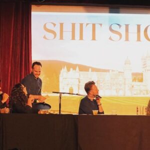 John Heilemann Instagram - A month ago this stiff (@jordanklepper) invited me to be special guest at fhe kickoff perf of @shitshowshow in Gowanus, Brooklyn. How much fun was it? Fun enough that I went back last night for the second @shitshowshow performance — with a crew from @sho_thecircus to make mischief for Sunday’s all-new episode of #TheCircus. 🎪🃏🎥📺🇺🇸