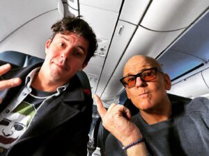 John Heilemann Instagram - On the next episode of @sho_thecircus: WE'RE GOING TO DISNEYWORLD!!! Ok, actually, we're flying to Orlando to check out Ron DeSantis's book launch and his visit to The Villages ... aka, the unofficial kickoff of his presidential campaign. But if @timodcpics gets his way, we’ll also be riding the teacups and consorting with Tinkerbell. #floridamen #timandjohnsappallingadventure 🎪🎥🏰🧚🐊