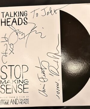 John Heilemann Instagram - The name of this band is Talking Heads ... and you need to run, not walk, to your local @imax cinema to see the newly/gloriously restored and remastered incarnation of the band's (and of course the late great director Jonathan Demme's) immortal, nearly 40-year-old tour de force concert film Stop Making Sense. I promise it'll BLOW YOUR MIND ... as the 4k version did for everyone last night at the NYC premiere at @bam_brooklyn. Swipe left for some snaps of the band and its most devoted/rabid/lunatic fan, his own mind blown by a #onceinalifetime experience. #aboutlastnight  #thismustbetheplace #stopmakingsense2023