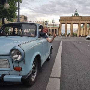 John Kelly Instagram - #berlin #❤ #trabi #johnkelly #trabant #brandenburgertor #history #europe #kellyfamily @thekellyfamilyofficial