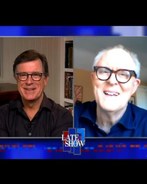 John Lithgow Instagram - Last night’s Stephen Colbert gave a great launch to my new #Dumpty book, TRUMPTY DUMPTY WANTED A CROWN.  It's not quite a book yet (the poems are done and the illustrations are almost completed), but it's not too early to pre-order it from your favorite bookseller! (Link in bio.)
