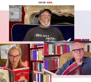 John Lithgow Instagram - I’m so pleased to announce that @VanityFair has just premiered the first installments of a video project I’ve produced with acclaimed director Tim Van Patten and @TriptykStudios: The #TrumptyDumpty Cycle, starring 18 fantastic readers including @WhoopiGoldberg, #JamesCarville, #MerylStreep, @GlennClose, and many others. You can watch the first four videos at the link in my bio, and then we’ll be rolling out the rest on YouTube and social media from now until the election eve (please vote)!