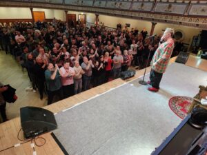 John Lydon Instagram - Huddersfield on Monday, a little later than originally planned. That you for your patience. 
Pix by Andy Richardson © PiL Official Ltd 2024