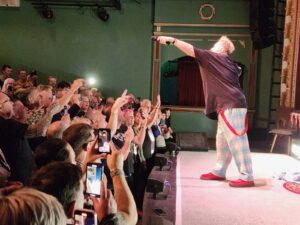 John Lydon Instagram - An emotional night in Newark on the last night of the tour. Stay strong. 
Thank you everyone for coming to the shows over the past few months. Haste ye back...
Pix by Andy Richardson © PiL Official Ltd 2024