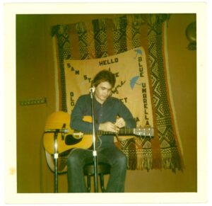John Prine Instagram - JP live at the Fifth Peg in Chicago before debut album.

“I started taking a few lessons again, after the army, at Old Town School of Folk Music. The Fifth Peg was across the street. One night I went over there for a beer and got the courage to get up on stage.”