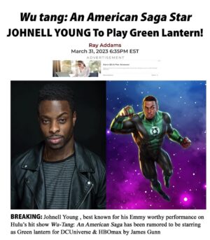Johnell Young Instagram - 95% God- 5% me. #ManifestationActivate #Matthew77 #dcofficial #greenlantern #jamesgunn #dcuniverse #iaintmadatthisrumor #imspeakingitintoexistence #faithwithworks 👁️

@jamesgunn Talk to me big fella! 📞