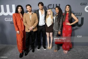 Jojo Fleites Instagram - What a day!!! 
@thecwwinchesters @warnerbrostv
Wearing: @harryhalim_paris 
Styled By: @georgebrescia 
Hair and Makeup: @lizdaviez