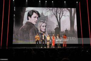 Jojo Fleites Instagram - What a day!!! 
@thecwwinchesters @warnerbrostv
Wearing: @harryhalim_paris 
Styled By: @georgebrescia 
Hair and Makeup: @lizdaviez