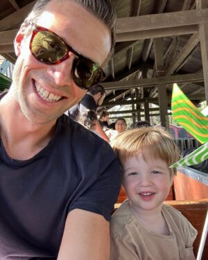 Jon Favreau Instagram - Boys weekend, made possible by carbs, sugar, soccer, train rides, and @leo_the_dood