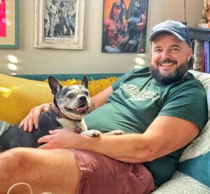 Jon Gabrus Instagram - A man and his nearly silent co-host.
