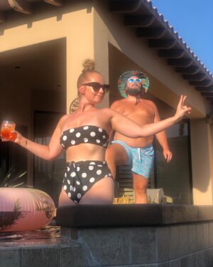 Jon Gabrus Instagram - Holy Shit 10 years of being a loyal subject in the Rat Queendom. Truly no one else could handle being locked in an apt with me for almost two years (and I THINK vice versa). You’ve really impressed me these last few months and it’s corny but I’m proud of you. In addition to being disgustingly attracted to you
Here’s to ‘53 more years’ ….assuming I live to 92 like your plan