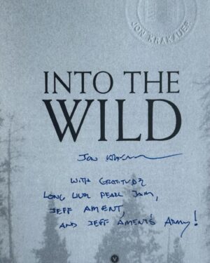 Jon Krakauer Instagram - I inscribed these hardcover copies of Into the Wild and Under the Banner of heaven to support a fundraiser for the Montana Skatepark Association and Girls on Shred, very cool organizations supported by Pearl Jam bassist Jeff Ament (who is a badass skater), Pearl Jam, and @jeffamentsarmy. Jeff and Josh Klinghofer composed and performed the incredible soundtrack for the Under the Banner of Heaven series on Hulu; Eddie Vedder made the incredible soundtrack for the Into the Wild film. Hit link in my bio to place a bid on the inscribed books or to learn more about MSA/Girls on Shred