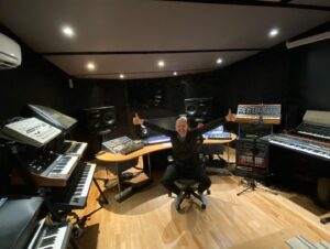 Jono Grant Instagram - Finally got round to a bit of a cleanup in the studio #stillawaytogo #studioporn #synthporn #jupiter8 #joy #aboveandbeyond #recordingstudio