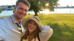 Joonas Suotamo Instagram - Wishing the happiest of birthdays to my wife Milla! She is my best friend, a wonderful mother to our children, and the best company one could ever hope to keep. Loving you is what I wanna do! Happy birthday 🙌🥳🥳🎂