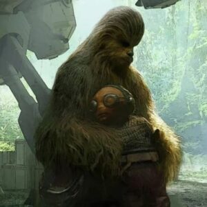 Joonas Suotamo Instagram - I hope everyone is staying safe! In the meantime, here's Chewie and Maz! Some incredible concept art from the upcoming book THE ART OF THE RISE OF SKYWALKER written by @philszostaksf with a foreword by @doug_chiang #starwars #theriseofskywalker