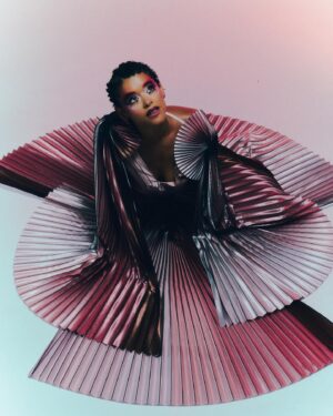 Jordan Alexander Instagram - Adore this shoot 🌺 

Light Tech - @matadormio 
Assists - @daniel.lastres @oneofakynd27 
Producer - @hajermustafaxx 
HMUA - @ms.mylesmua 
Style - @catcalica 
Gown - @lesley_hampton 
PA - @yousif_mustafa_1 
Studio - Mild Studios

CD/Photo - @xtinedo 

Special thanks to @imad.eth and @______nance
