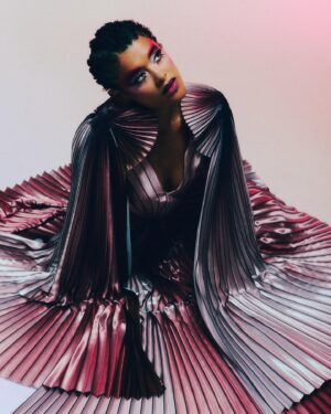 Jordan Alexander Instagram - Adore this shoot 🌺 

Light Tech - @matadormio 
Assists - @daniel.lastres @oneofakynd27 
Producer - @hajermustafaxx 
HMUA - @ms.mylesmua 
Style - @catcalica 
Gown - @lesley_hampton 
PA - @yousif_mustafa_1 
Studio - Mild Studios

CD/Photo - @xtinedo 

Special thanks to @imad.eth and @______nance