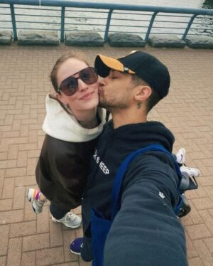 Jordan Fisher Instagram - H A P P Y B I R T H D A Y to my partner, my wife, my love, my best friend, my baby mama, my confidant, my emotional engineer, and absolute flesh to my bone. i’m so fortunate every single day that you chose me and continue to choose me. the sacrifices you make, the blood sweat and tears you put into raising Riley, and the definition of love in the most unconditional form. it will always be you. in past lives, this one and in Heaven. you’re stuck with me now muahahahaha 🥰