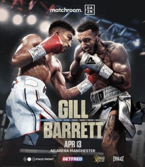 Jordan Gill Instagram - 🤜 #GillBarrett 🤛 

It's shaping up to be a 𝐡𝐮𝐠𝐞 night in Manchester 💯