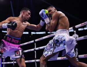 Jordan Gill Instagram - Manchester 🐝 what a buzz! Felt like I was winning the fight until I got caught, but that’s boxing! No excuses, huge congrats to @zelfaflash, one hell of a fighter and a great human being. Gracious in victory and in defeat. Thank you all for the messages, I’m trying to get back to everyone. Thank you to my team for the hard work, @matchroomboxing for the opportunity, and to my sponsors for their support. Week of rest and we’ll see what’s next ❤️